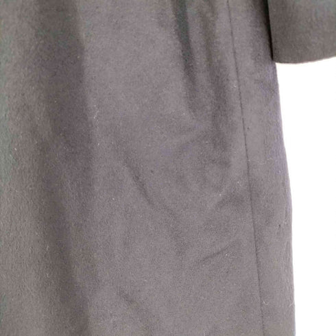HAWKE EYE ホークアイ pure cashmere カシミヤ100 比翼 ステンカラー ロング コート メンズ 165