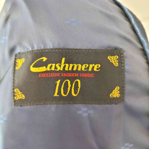 HAWKE EYE ホークアイ pure cashmere カシミヤ100 比翼 ステンカラー ロング コート メンズ 165