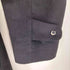 ピュアカシミヤ pure cashmere pure cashmere カシミヤ100 比翼 ステンカラー コート メンズ 94A6