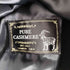ピュアカシミヤ pure cashmere pure cashmere カシミヤ100 比翼 ステンカラー コート メンズ 94A6