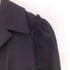 ローブドシャンブルコムデギャルソン robe de chambre COMME des GARCONS AD2002 03SS ウールギャバ インサイドアウト ノッチドラペル 3B シングルブレスト ウール テーラードジャケット レディース JPN:M