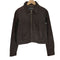 バナナリパブリック BANANA REPUBLIC 00s OLD genuine leather リアルレザー 本革 スエード ジップ ジャケット レディース XS