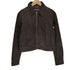 バナナリパブリック BANANA REPUBLIC 00s OLD genuine leather リアルレザー 本革 スエード ジップ ジャケット レディース XS