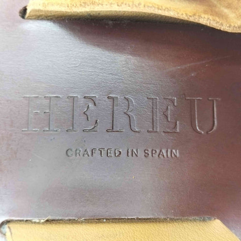 HEREU スペイン製 スエード グルカ サンダル メンズ EUR:39