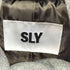 スライ SLY スナップ スタンドネック ブルゾンジャケット レディース