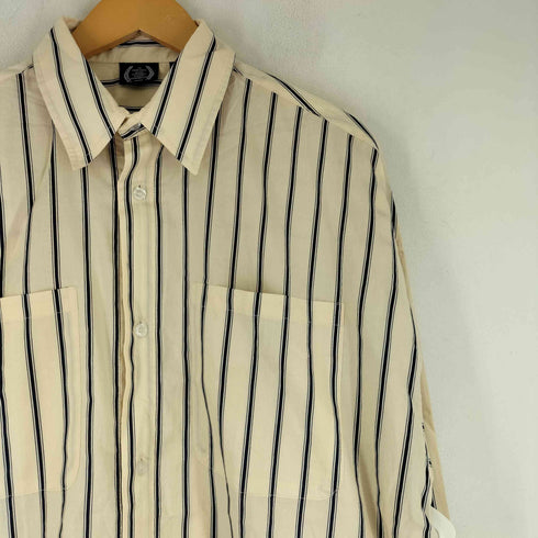 フォーサーティ 430 fourthirty l/s 2t stripe big shirts メンズ JPN:1