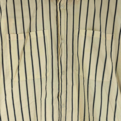 フォーサーティ 430 fourthirty l/s 2t stripe big shirts メンズ JPN:1