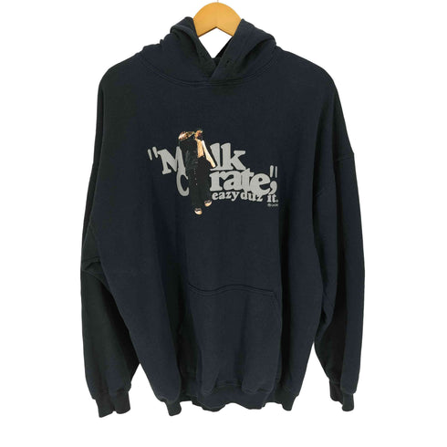MILKCRATE ATHLETICS フロントロゴプリント パーカー メンズ import:XL