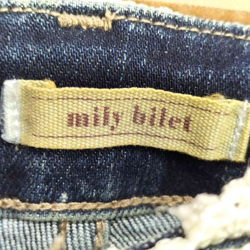 mily bilet ミウィビレット カットアウト フレアデニムパンツ レディース S
