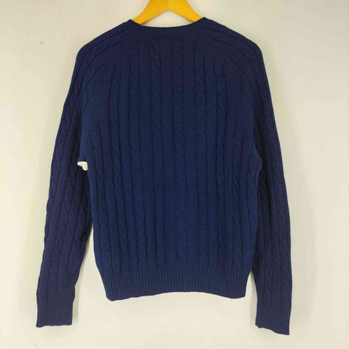 ブルックスブラザーズ BROOKS BROTHERS ロゴししゅう ケーブルコットンニット レディース JPN:M