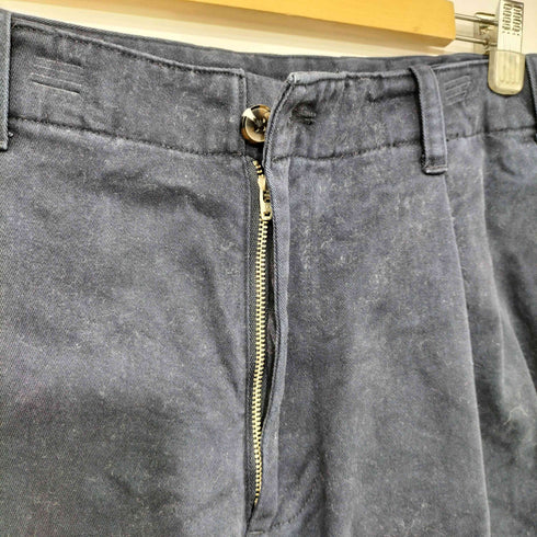 ザラ ZARA PLEATED TROUSERS WITH TWISTED SEAMS プリーツ サイド シーム ワイド パンツ メンズ 40