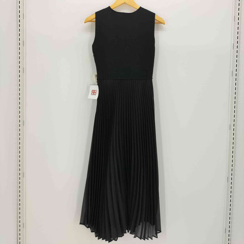 ミラオーウェン Mila Owen 2022S ランダムプリーツニットドッキング ワンピース レディース JPN:0
