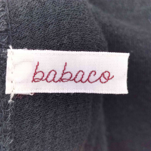 babaco FRENCH SLEEVE DRESS フレンチスリーブドレス レディース FREE