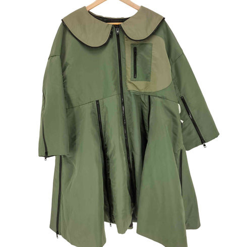 ケモノ KEMONO zip over coat ジップ オーバーコート レディース FREE