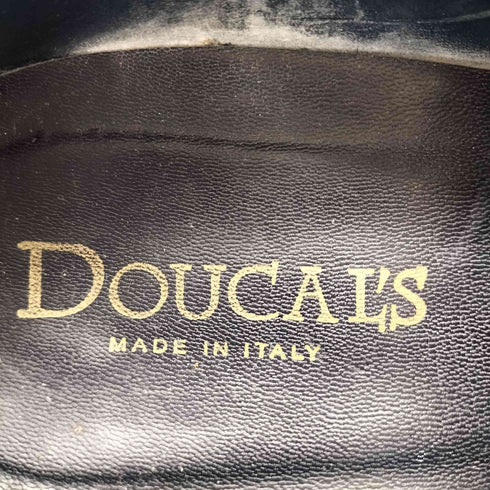 doucal's ダブルモンクストラップ レザーシューズ メンズ JPN:42
