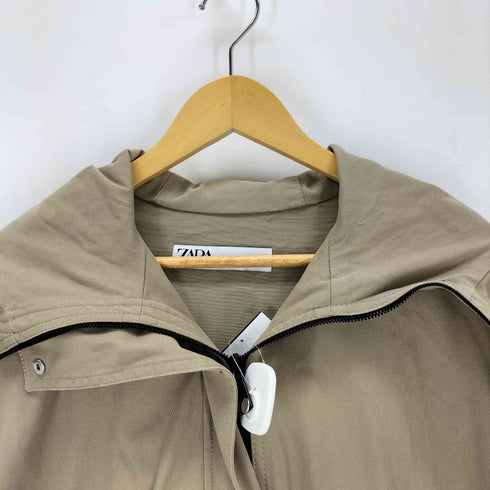ザラ ZARA ギミック フーデッドブルゾン レディース M