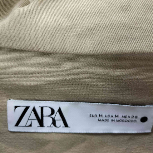ザラ ZARA ギミック フーデッドブルゾン レディース M