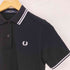 フレッドペリー FRED PERRY ロゴ刺繍 半袖 ポロシャツ レディース US:4