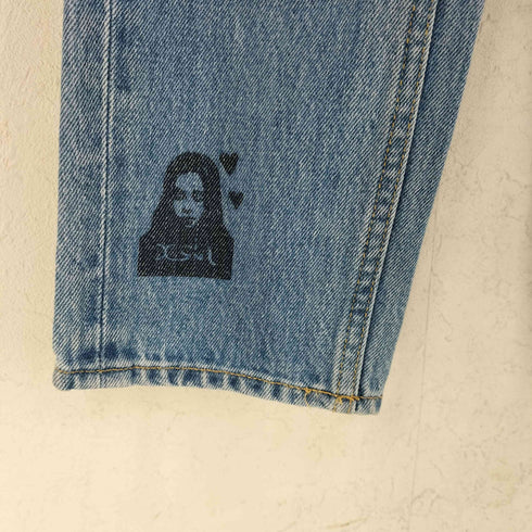 エックスガール X-girl SCRIBBLE DENIM PANTS スクリブル デニム パンツ Y2K レディース 0