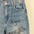 エックスガール X-girl SCRIBBLE DENIM PANTS スクリブル デニム パンツ Y2K レディース 0