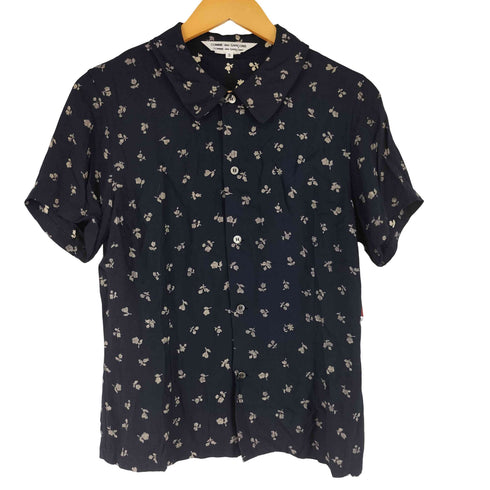 コムデギャルソンコムデギャルソン COMME des GARCONS COMME des GARCONS ボタニカル S/S レーヨン シャツ レディース JPN:S