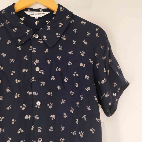 コムデギャルソンコムデギャルソン COMME des GARCONS COMME des GARCONS ボタニカル S/S レーヨン シャツ レディース JPN:S