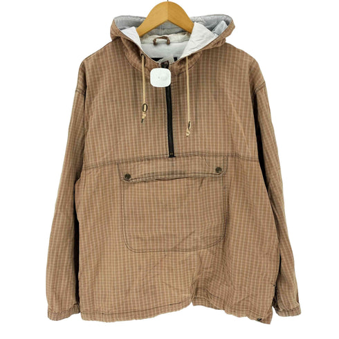 エディーバウアー Eddie Bauer 80s 黒タグ ハーフジップ アノラック パーカー メンズ M