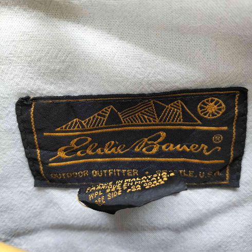 エディーバウアー Eddie Bauer 80s 黒タグ ハーフジップ アノラック パーカー メンズ M