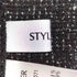 スタイルミキサー STYLEMIXER フリンジツイードベスト タックスラックス セットアップ レディース FREE