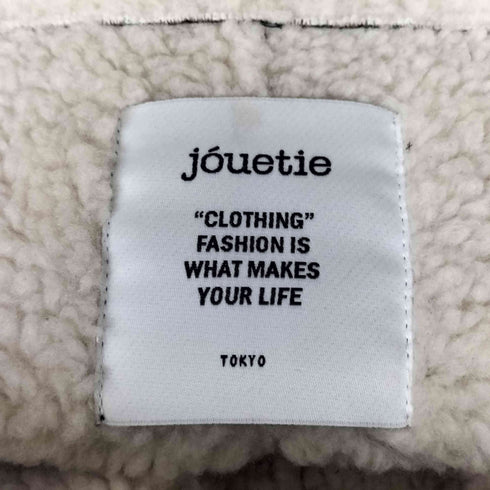 ジュエティ jouetie フェイク ムートン ピーコート レディース JPN:M