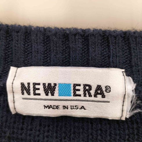 ニューエラ NEW ERA 90S 星条旗柄 クルーネック ニットセーター メンズ