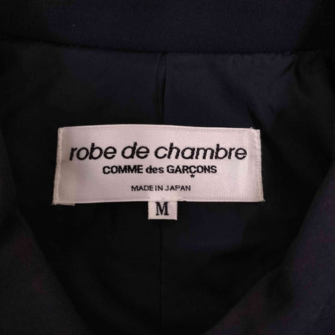 ローブドシャンブルコムデギャルソン robe de chambre COMME des GARCONS 03AW 丸襟 星柄刺繍 ジャケット レディース JPN:M