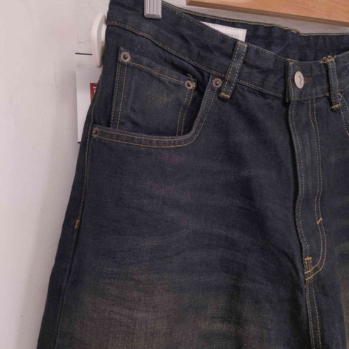ザラ ZARA バギーワイドフィットデニムパンツ メンズ US:30-31