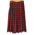 ローブドシャンブルコムデギャルソン robe de chambre COMME des GARCONS 02AW タータンチェック プリーツスカート レディース JPN:M