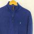 ポロラルフローレン POLO RALPH LAUREN ハーフジップアップ リブニット メンズ JPN:M
