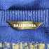 バレンシアガ BALENCIAGA バックロゴ カシミヤ100 ニット セーター メンズ M