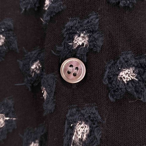 トリココムデギャルソン tricot COMME des GARCONS 14SS 花柄刺繍 S/S シアー シャツ レディース JPN:S