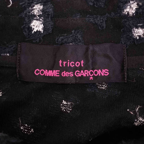 トリココムデギャルソン tricot COMME des GARCONS 14SS 花柄刺繍 S/S シアー シャツ レディース JPN:S