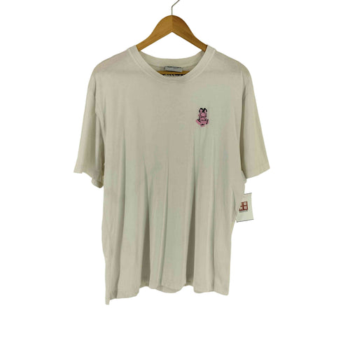 カルネボレンテ Carne Bollente コットン100 半袖 刺しゅう Tシャツ メンズ XL