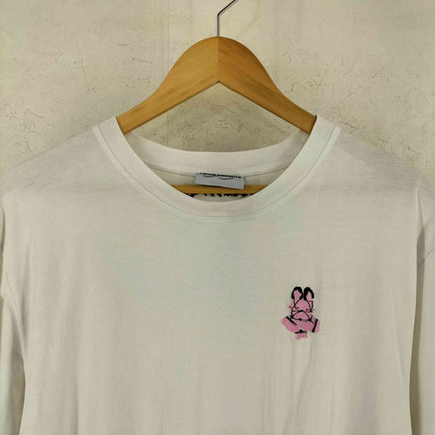 カルネボレンテ Carne Bollente コットン100 半袖 刺しゅう Tシャツ メンズ XL
