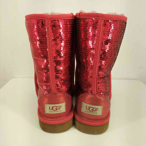 アグ UGG CLASSIC SHORT SPARKLES スパンコール クラシック ショート スパークルズ ムートンブーツ レディース JPN:24