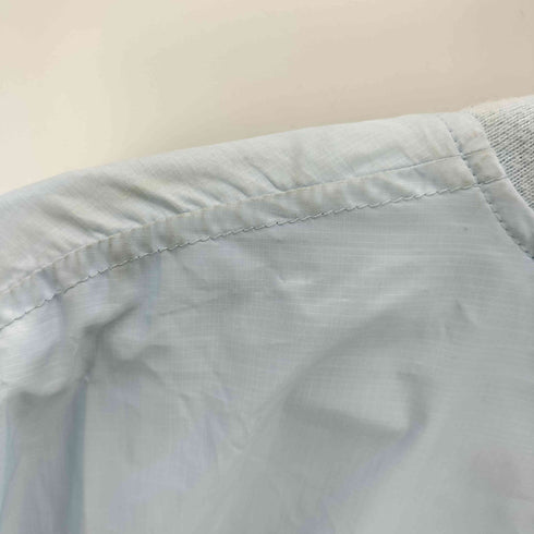 ステューシー Stussy AUTHENTIC GEAR 90-00S OLD 黒タグ ショーンフォント ボーン ロゴ プリント パデット MA-1 バーシティー ジャケット ブルゾン メンズ import:XL