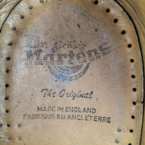 ドクターマーチン Dr.Martens イングランド製 3ホール レザーシューズ メンズ UK:8