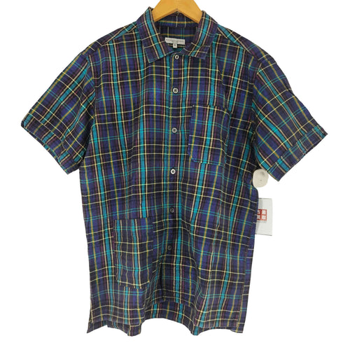 エンジニアードガーメンツ Engineered Garments ラメ チェック 半袖 シャツ メンズ JPN:S