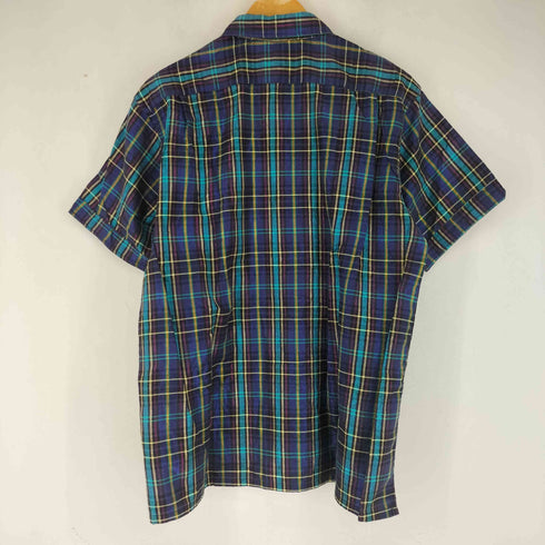 エンジニアードガーメンツ Engineered Garments ラメ チェック 半袖 シャツ メンズ JPN:S