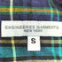 エンジニアードガーメンツ Engineered Garments ラメ チェック 半袖 シャツ メンズ JPN:S