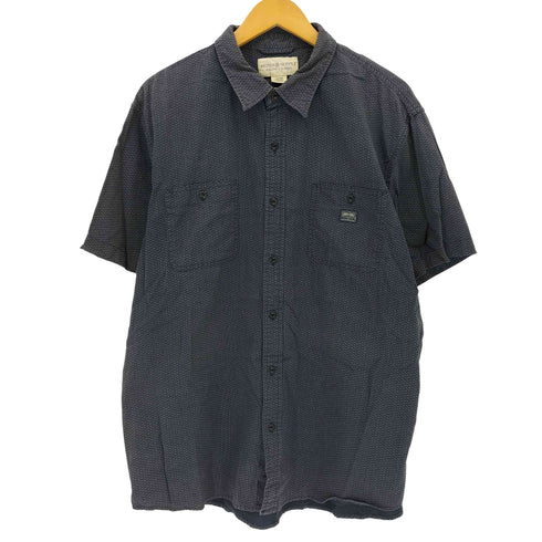 デニムアンドサプライラルフローレン DENIM&SUPPLY RALPH LAUREN 総柄 S/S 半袖シャツ メンズ import:XXL