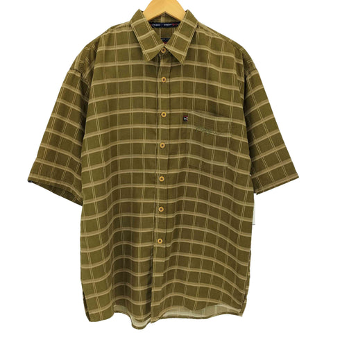 ファットファーム PHAT FARM 90-00s チェック柄 半袖シャツ メンズ import:M