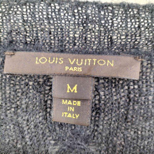 ルイヴィトン LOUIS VUITTON モヘア混 ケーブル編み ニット セーター メンズ M