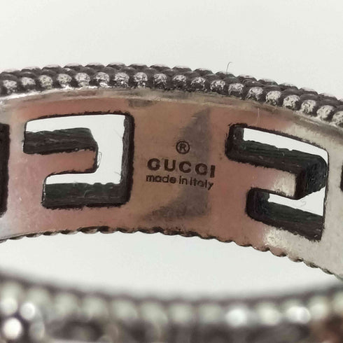 グッチ GUCCI スクエアG アラベスク リンク メンズ
